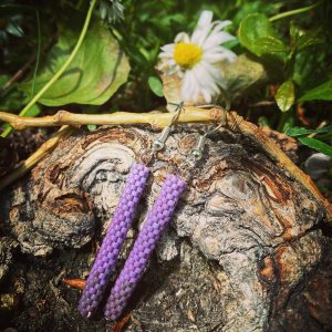 Mindenszínű hengeres fülbevaló