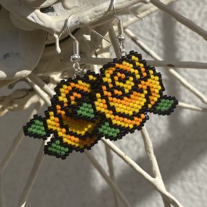 Süsü rózsája fülbevaló